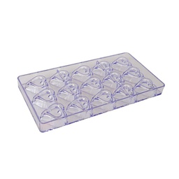 [ARTG-9104] Chocolate Mold Heart 15 Cavity 1 ct Artigee