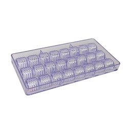 [ARTG-9114] Chocolate Mold Square Wave 24 Cavity 1 ct Artigee