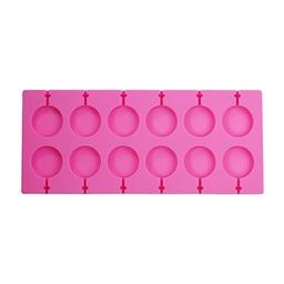 [ARTG-9200] Silicone Mold Lollipop 12 Cavity 1 ct Artigee