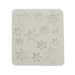 [ARTG-9203] Silicone Mold Snowflakes 13 Cavity 1 ct Artigee