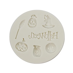 [ARTG-9212] Silicone Mold Halloween 7 Cavity- 1 ct Artigee