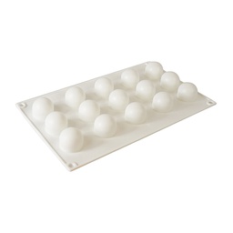 [ARTG-9322] Silicone Mousse Mold Small Round Ball 15 Cavity 1 ct Artigee