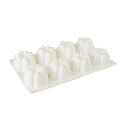 [ARTG-9327] Moule Mousse Silicone Bundt 8 Cavité 1 ct Artigee