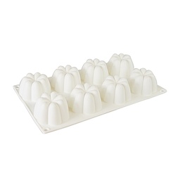 [ARTG-9327] Moule Mousse Silicone Bundt 8 Cavité 1 ct Artigee