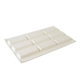 [ARTG-9359] Moule à mousse en silicone barre longue 9 cavités 1 ct Artigee