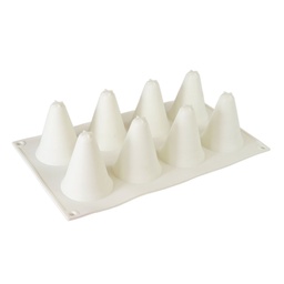 [ARTG-9370] Moule à Mousse Silicone Arbre 8 Cavités 1 ct Artigee