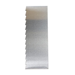 [ARTG-9033] Jagged Edge Cake Scraper- 1 ct Artigee