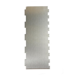 [ARTG-9040] Grattoir à gâteau à double bord Bloc- 1 ct Artigee
