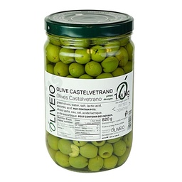 [121641] Olives vertes Castelvetrano dénoyautées 1.68 kg Oliveio