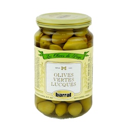 [121656] Lucques Green Olives 335 g Barral