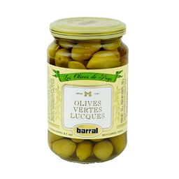 [121656] Olives Vertes Lucques 200 g Barral