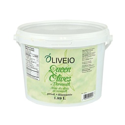 [123152] Olives Dénoyautées au Vermouth 1.89 L Oliveio