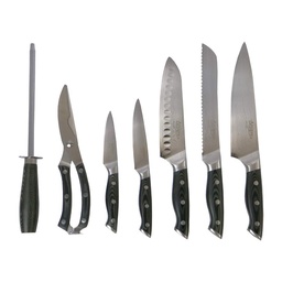 [ARTG-4005] Damascus VG10 Knife Set 7 Piece Artigee