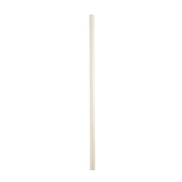 [ARTG-8700W] Paper Straws White 6x197mm 200 pc Artigee