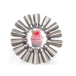 [ARTG-9047] Piping Nozzles- Sphere 14pc Set Artigee