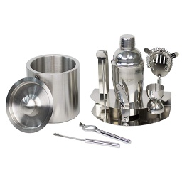 [ARTG-5001] Bar Set with Bucket 9 Piece Artigee