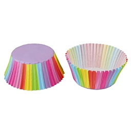 [ARTG-8355] Doublures en papier pour cupcakes Rainbow 5cm 100 pc Artigee