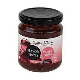[163810] Flavour Pearls Vinegar & Shallots 200 g Christine Tennier