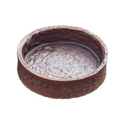 [236274] Coquilles à tartelettes au chocolat rondes moyennes 5.7cm 120 pc La Rose Noire