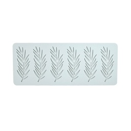 [ARTG-9242] Moule Silicone Feuille de Pin 6 Cavités 1 pc Artigee