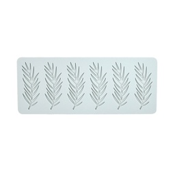 [ARTG-9242] Silicone Mold Pine Leaf 6 Cavity 1 pc Artigee