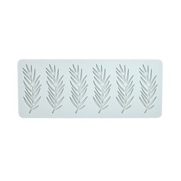 [ARTG-9242] Silicone Mold Pine Leaf 6 Cavity 1 pc Artigee