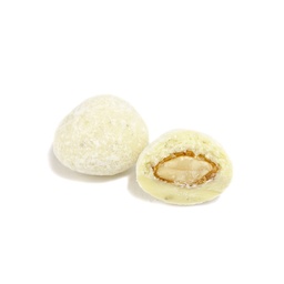 [173104] Almonds White Chocolate Covered Salt and Lavender Flavor 50 g Choctura