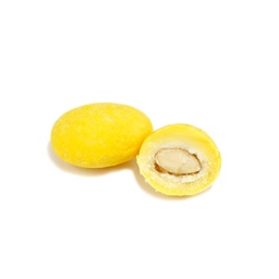 [173106] Almonds White Chocolate Covered Passion Fruit Flavor - 50 g Choctura