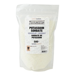 [152062] Sorbate de potassium en poudre- 500 g Texturestar