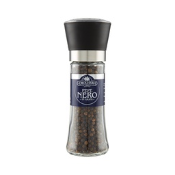 [186450] Black Peppercorn Grinder Large - 95 g Drogheria