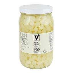 [101302] Petits Oignons Blancs au Vinaigre 1.96 L Viniteau