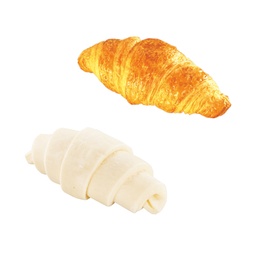 [236343] Croissant 31% Butter Straight Frozen 70g x 100 pc La Rose Noire
