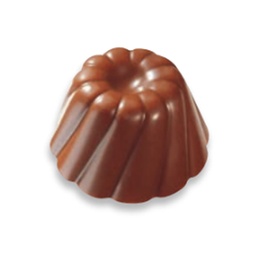 [178272] Koug Hazelnut Praline Milk Chocolate 2 kg Choctura
