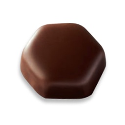 [178248] Tonka Bean Hazelnut Praline Dark Chocolate Bonbon - 1.9 kg Choctura
