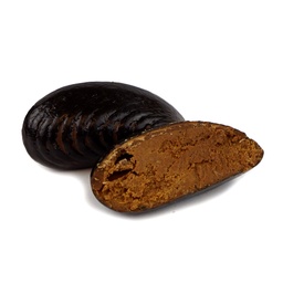[178160] Milk Chocolate Mussels Praline Crepe with Sea Salt 3 kg Choctura