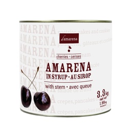 [150362] Amarena Cherries with Stem 3.3 kg D'Amarena