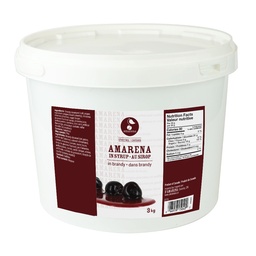 [150369] Cerises Amarena dans Brandy 3 kg D'Amarena