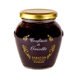 [215517] Confiture de cerises griottes Extra 350 g Sabaton