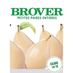 [152623] Mini Pears in Light Syrup 840 g Brover