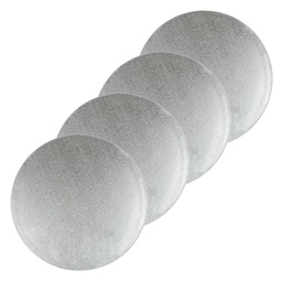 [ARTG-8910-4] Round Cake Drum Board Silver 10" 4 pc Artigee