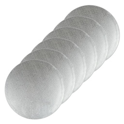 [ARTG-8910-6] Planche à gâteau ronde argentée 10" 6 pc Artigee