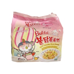 [206010] Ramen Cream Carbonara Hot Chicken Flavor Buldak 700 g Samyang