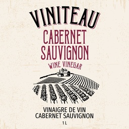 [143104] Cabernet Sauvignon Wine Vinegar 1 L Viniteau