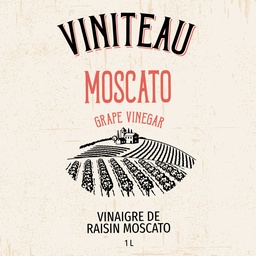 [143108] Moscato Grape Vinegar 1 L Viniteau