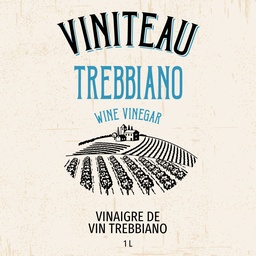 [143116] Vinaigre de vin Trebbiano 1 L Viniteau
