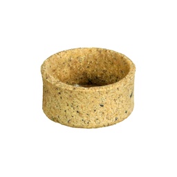 [236295] Fond de Tarte Vegan Sans Gluten Mini Rond 3,2 cm 210 pc La Rose Noire