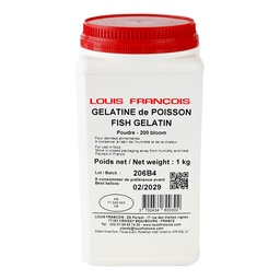 [152668] Fish Gelatin 200 Bloom 1 kg Louis Francois