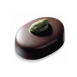 [178182] Ganache au chocolat noir 70 % pistache 1.9 kg Choctura