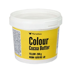[173453] Cocoa Butter Lime Yellow 200 g Martellato