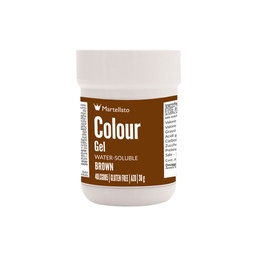 [173464] Colour Gel Brown Water-Soluble 30 g Martellato